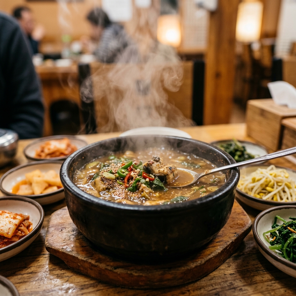 한방 장어탕/부속